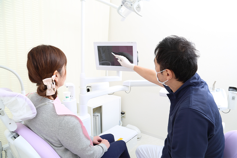 歯と歯茎をきれいにする